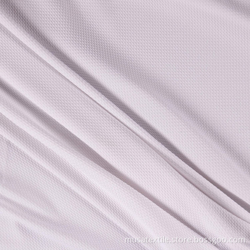 NO MOQ Digital Printed Stretch White Bullet Fabric